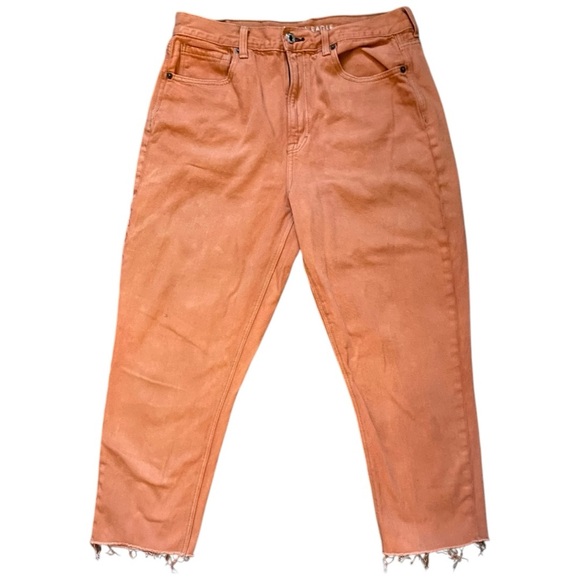 American Eagle Outfitters Denim - American Eagle Outfitters Orange Cropped Jeans